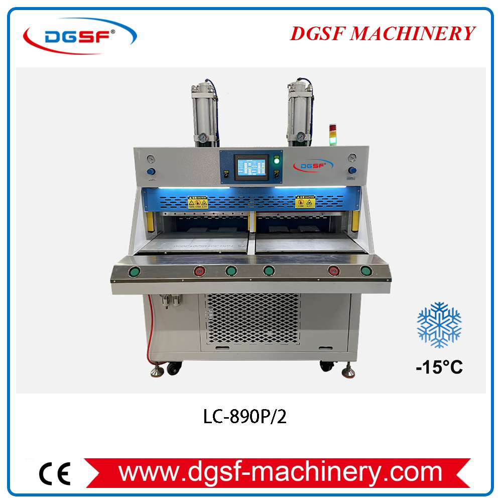 LC-890P-2 Hydraulic Embossing Machine with 1 Cold 1 Hot Stations (PLC) (1) LC-890P-2 Hydraulic Embossing Machine with 1 Cold 1 Hot Stations (PLC) (1)