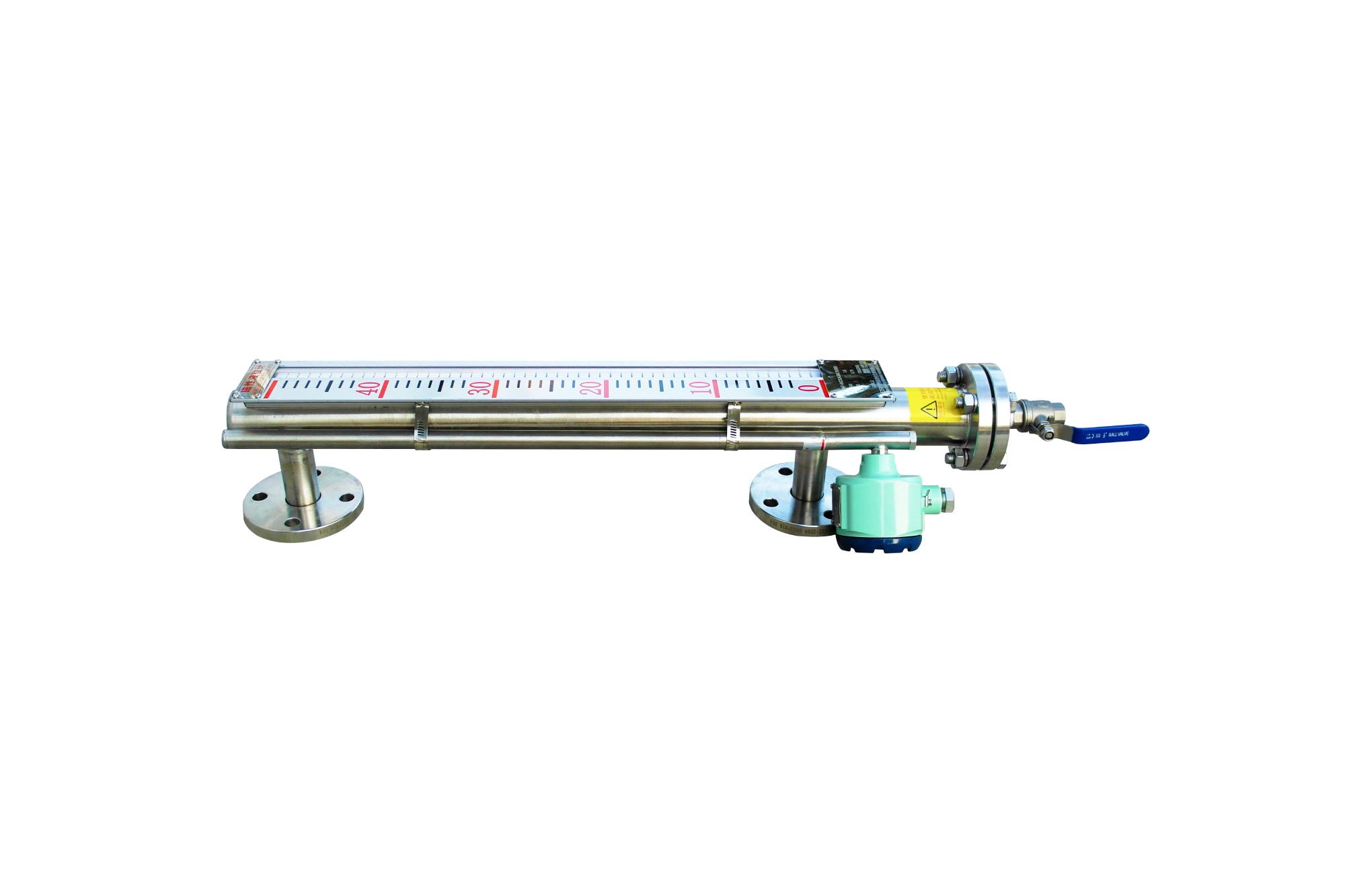 Magnetic flap level gauge Magnetic flap level gauge
