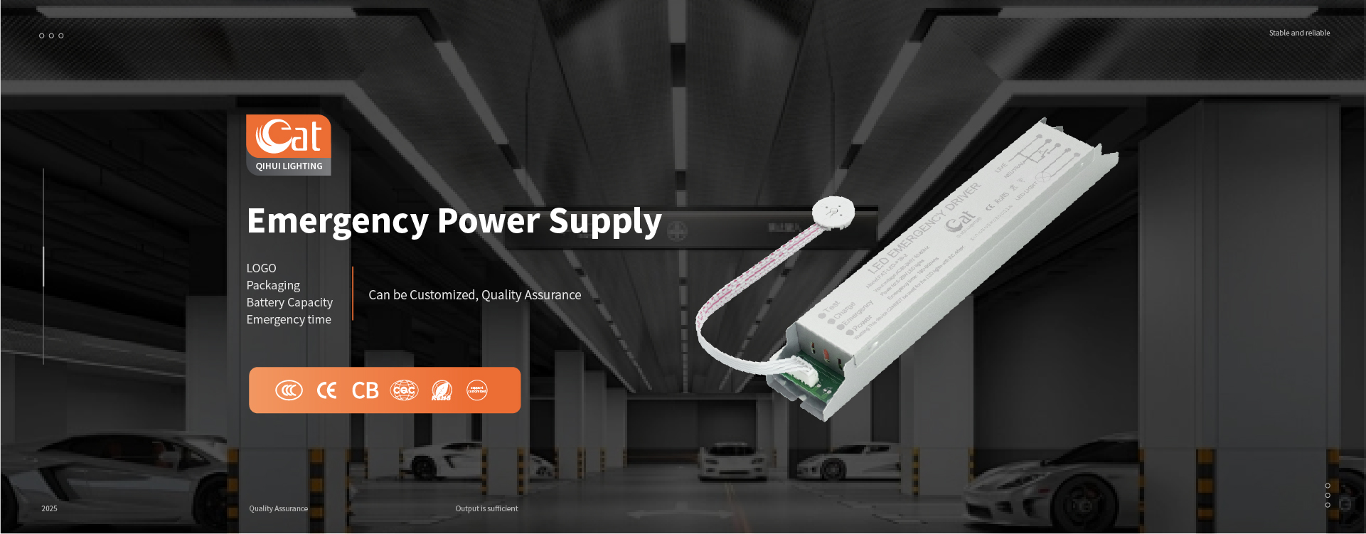 Emergency power supply Emergency power supply