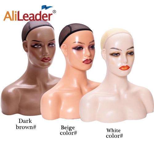 Female Mannequin Head With Shoulders For Wig Display Supplier, Supply Various Female Mannequin Head With Shoulders For Wig Display of High Quality