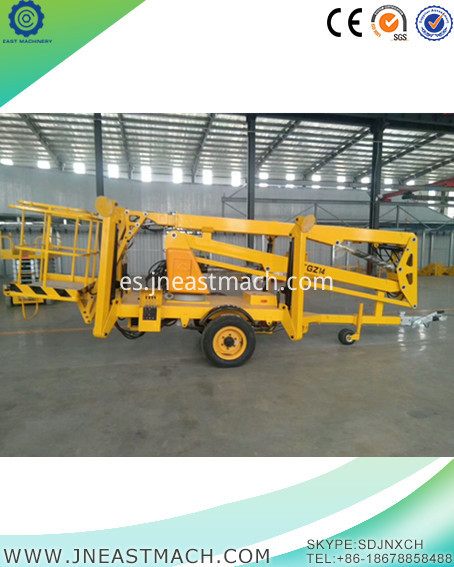 Elevación de pluma plegable Folding Boom Lift