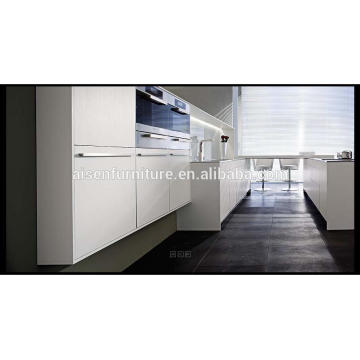 China Moderne Italienische Lila Hochglanz Lack Kuche Schrank