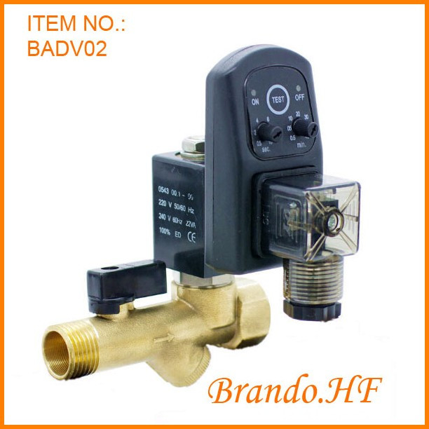 Air Compressor Automatic Water Drain Valve with Timer China Manufacturer