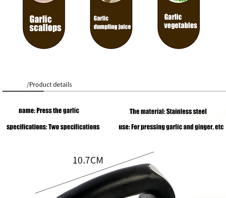Food Grade Garlic Press Food Grade Garlic Press