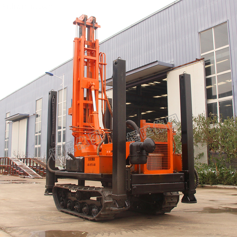 200m 공기 압축기-드릴링 리그 -DTH- 물 (2) 200m-Air-Compressor-Drilling-Rig-DTH-Water (2)