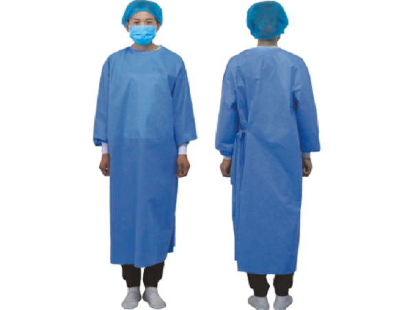 Bata de Isolamento Descartável Disposable Isolation Gown