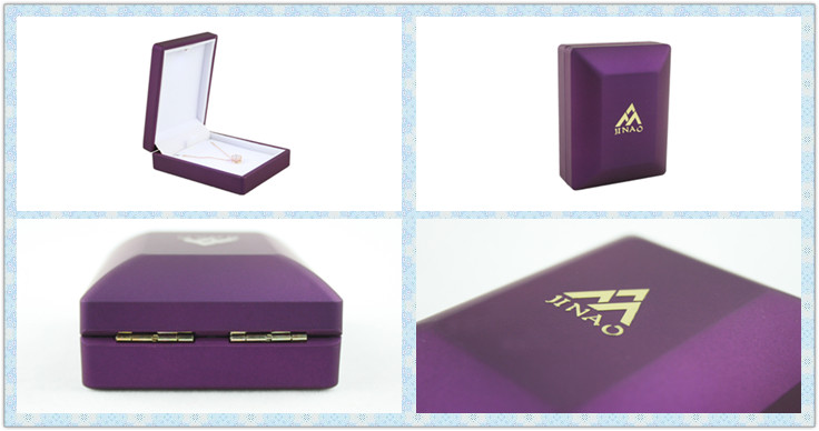 Fashion flip top pendant jewelry box with LED Fashion flip top pendant jewelry box with LED