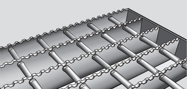 Serrated Steel Grating