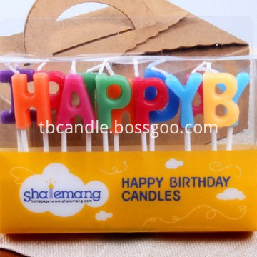 happy birthday stick candle
