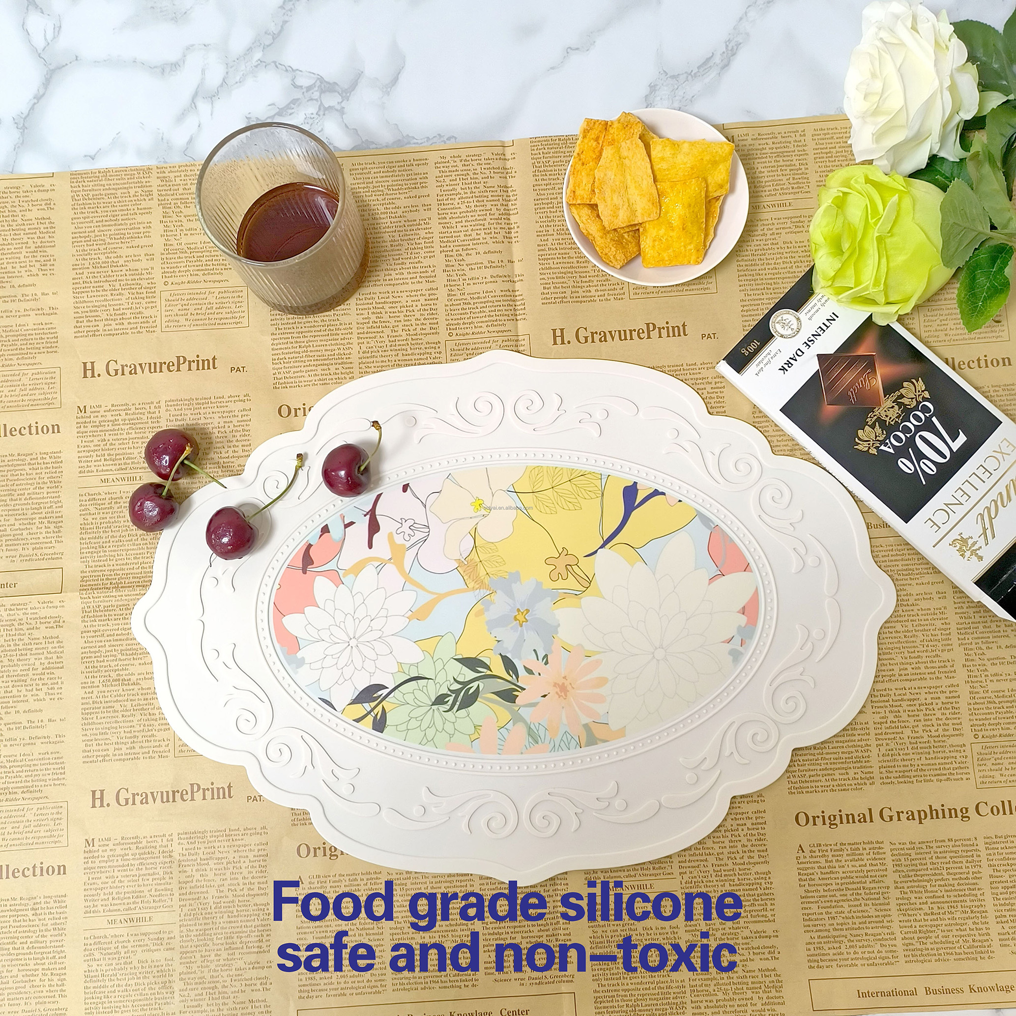 silicone placemat MFZ-I015 silicone placemat MFZ-I015