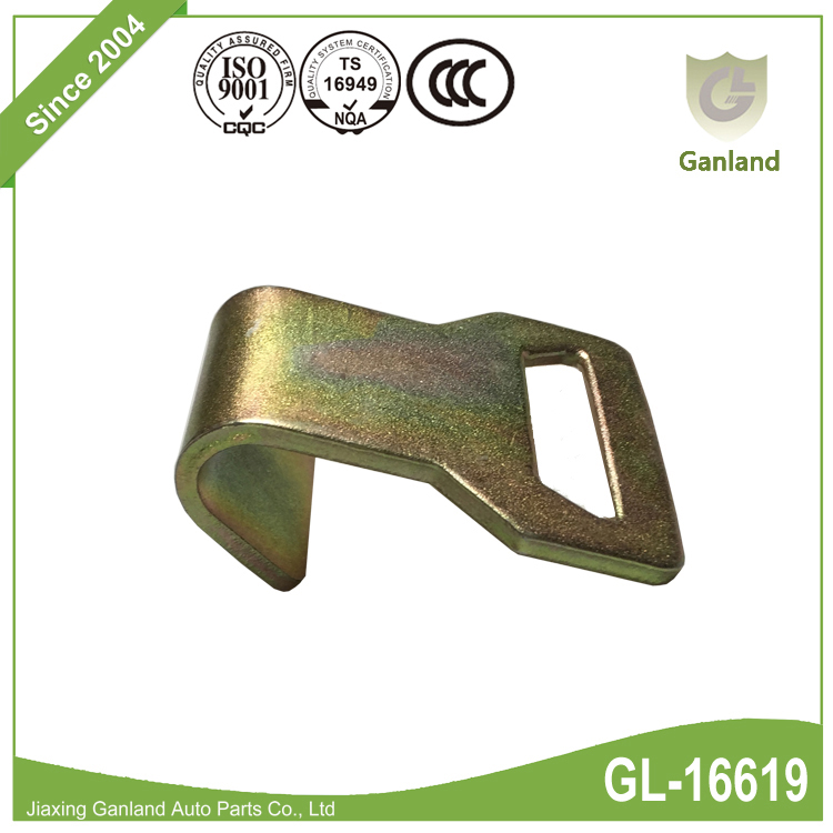 Hook With Abrasion Clip GL-16619 Hook With Abrasion Clip GL-16619