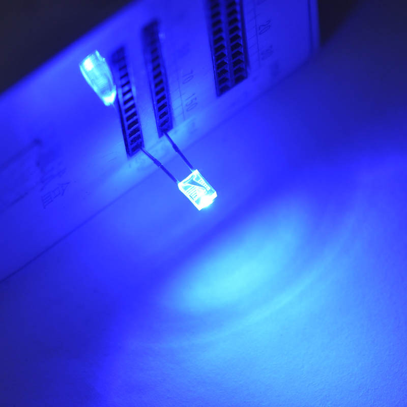 rectangular BLUE LED