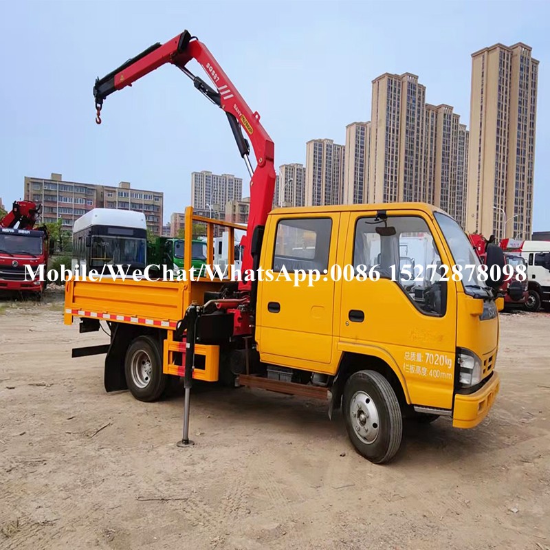 ISUZU Folding Crane Truck (5) ISUZU Folding Crane Truck (5)