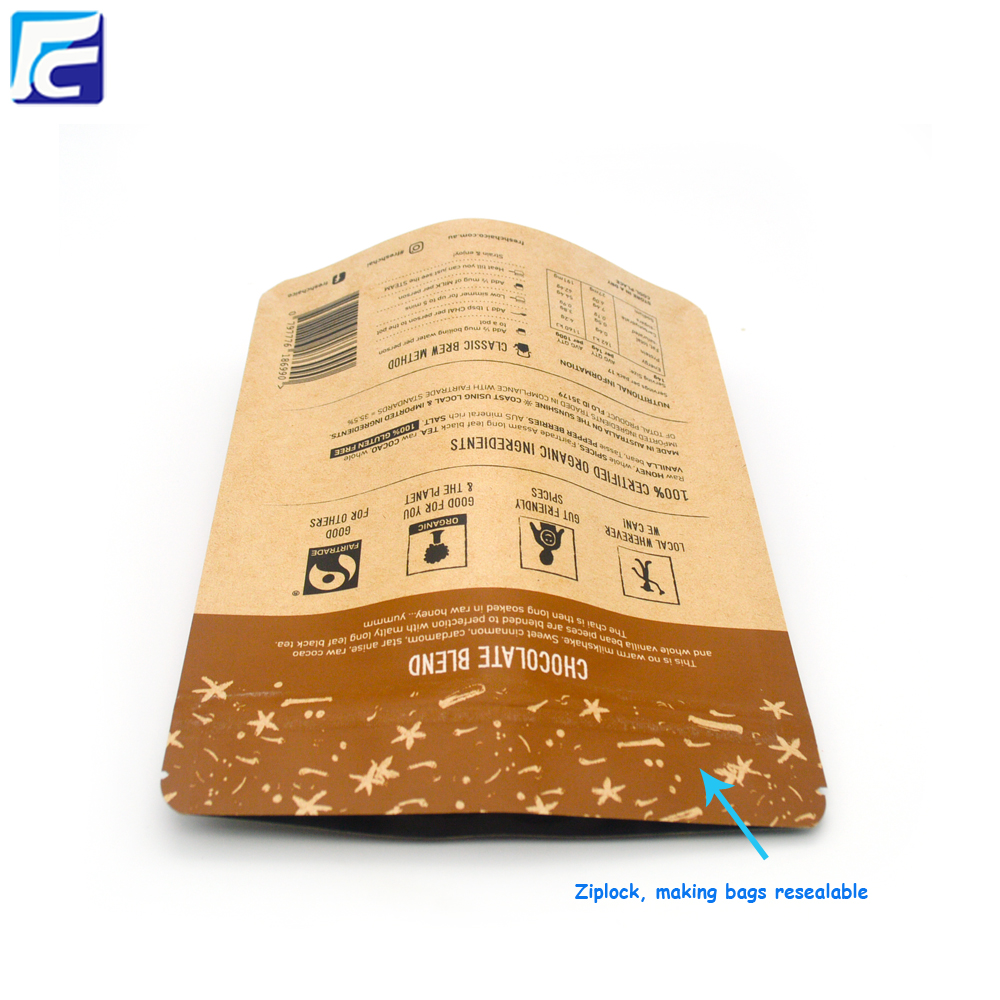 Opstaande zakken met ritssluiting Stand Up Bags with Zipper