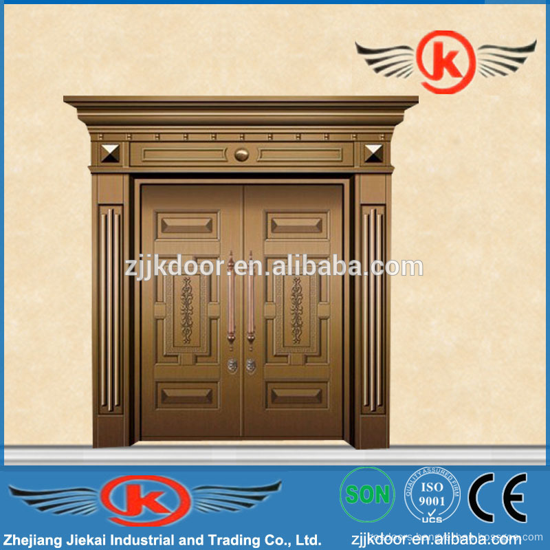 Jk C9026 Front Double Door Designs House Copper Door Exterior