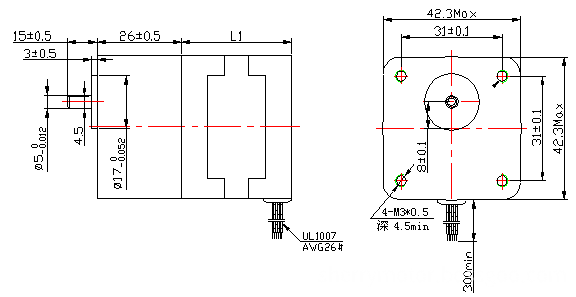 12 V spur geared stepper motor nema 17/ hybrid stepping motors 