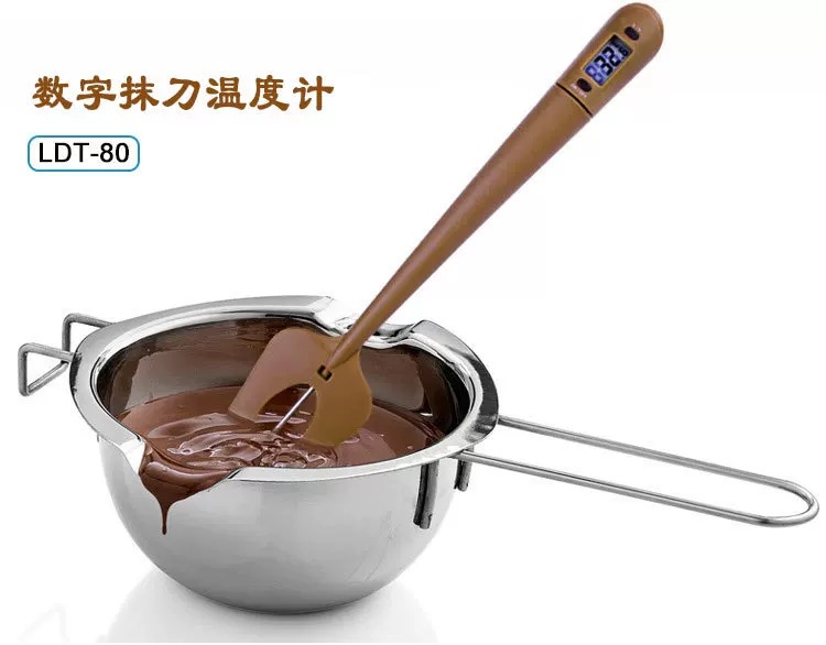 Silicone Cooking Spatula Instant Read Digital Thermometer for Candy Silicone Cooking Spatula Instant Read Digital Thermometer for Candy