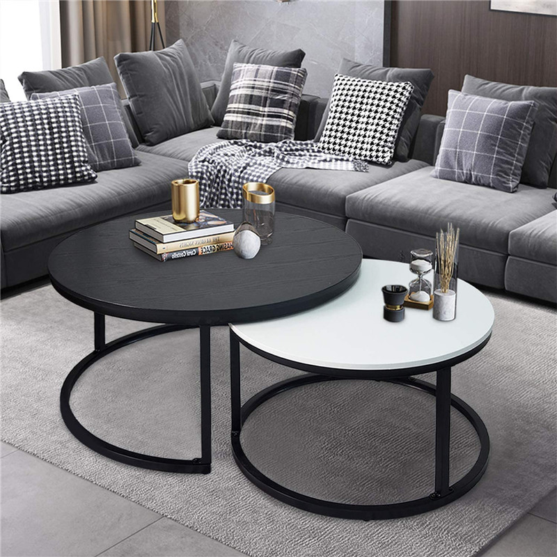 Coffee Table Set Of 2 Nesting Tables1 Jpg