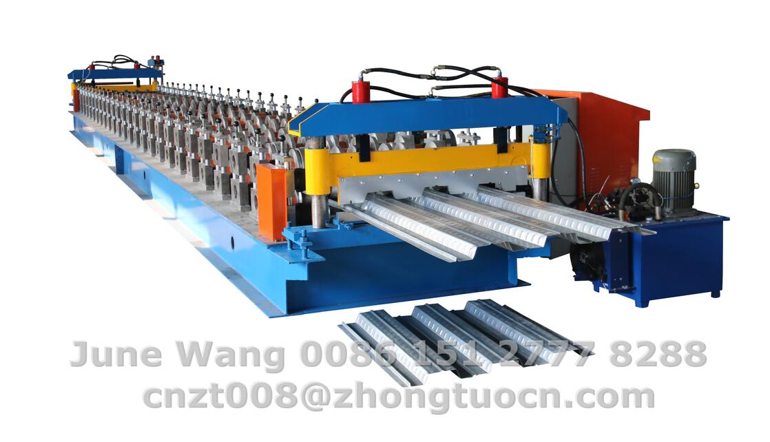 steel floor deck roll forming machine