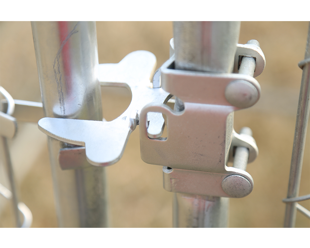Chenil de chien galvanisé Galvanized Dog Kennel
