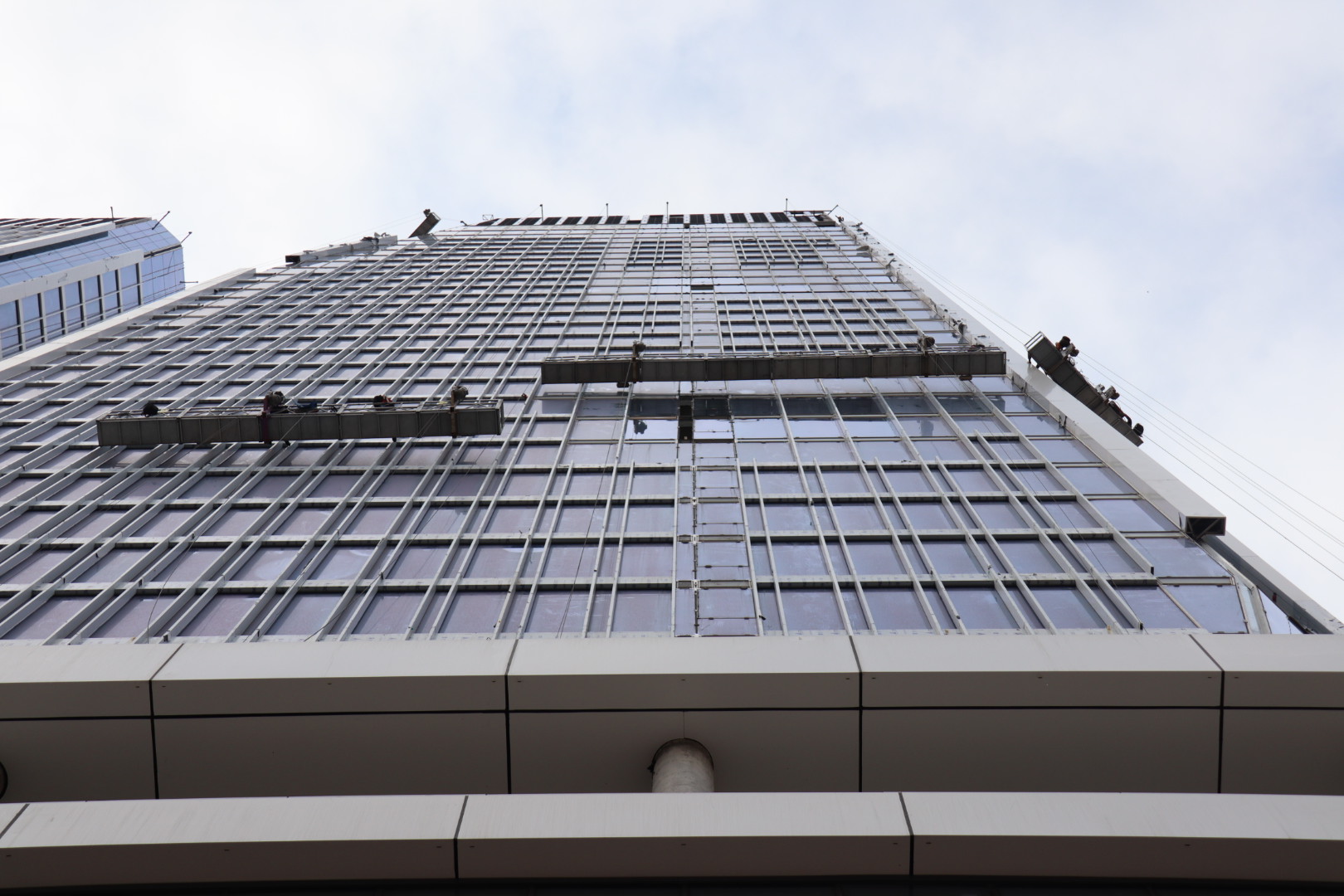 Suspended Platform On Building