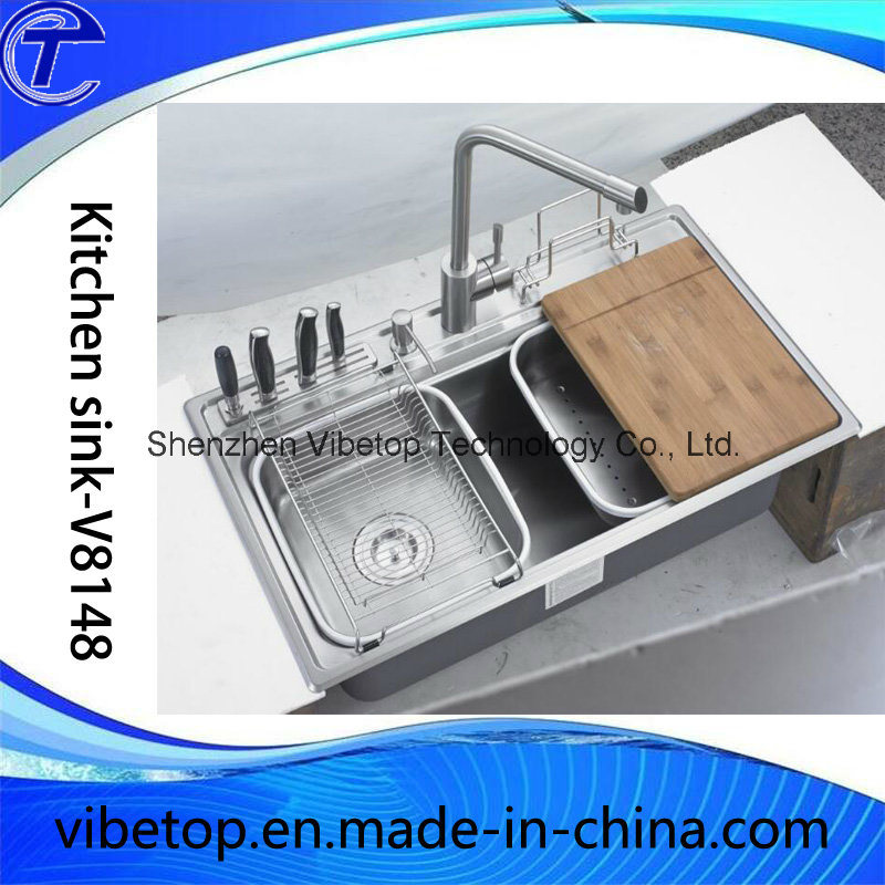 Kitchen Stainless Steel Washbasin by China Manufacturer