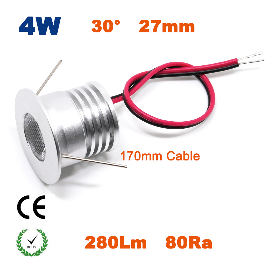 4W COB LED Downlight Lamp Ce RoHS Spot Bulb Light 12V 24V