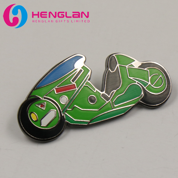Silver Plated Metal Alloy Hollywood Lapel Pin Brooch for USA Traveling Collection Souvenirs