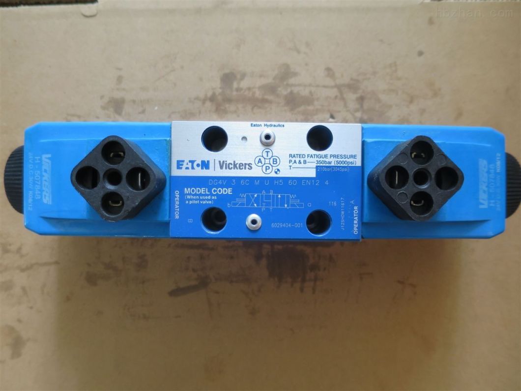 Eston Vickers Solenoid Directional Control Valve Dg4V-3-6c-M-U-B6-60 for Concrete Pump