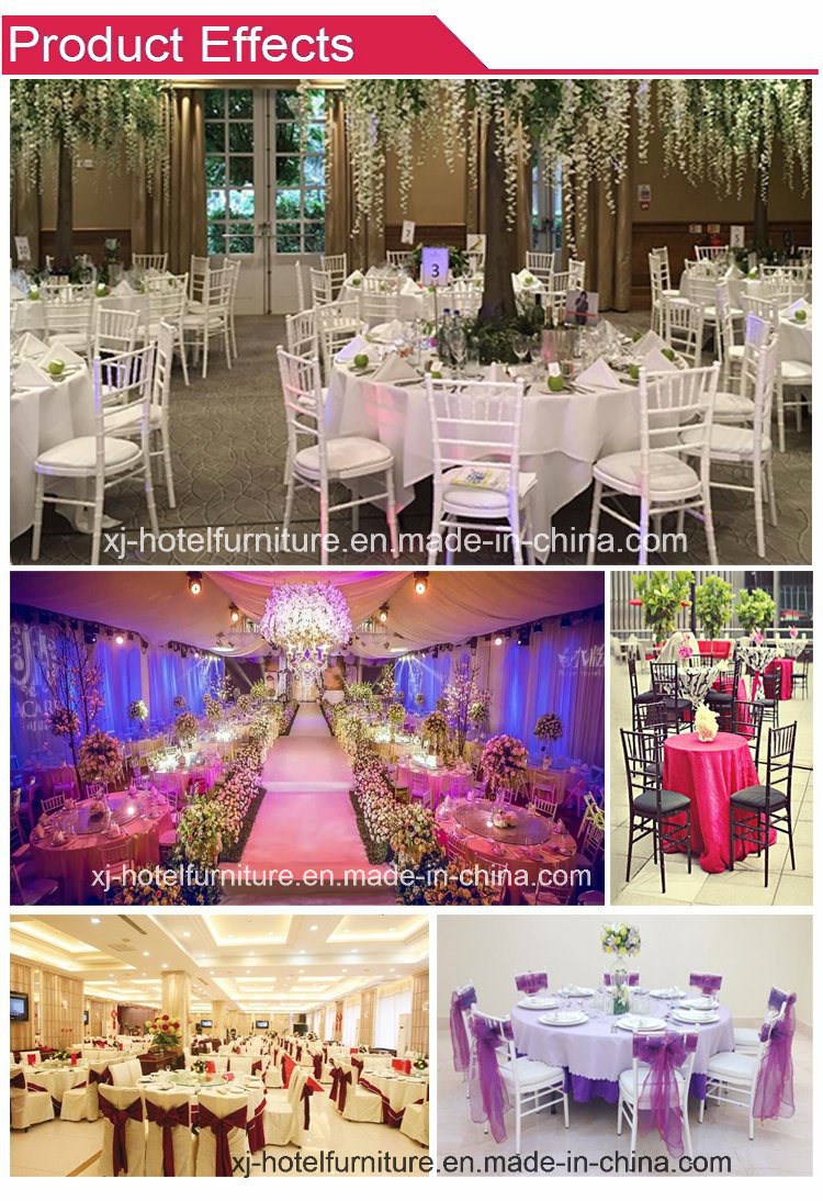 Round Wooden Banquet Table for Wedding/Restaurant/Hotel