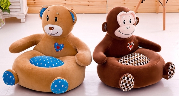 Stuffed Bear Plush Kids Toy Chair Tatami Doll Sofa Lounge