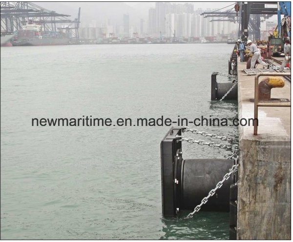 Cylindrical Marine Boat Rubber Fender for Docking