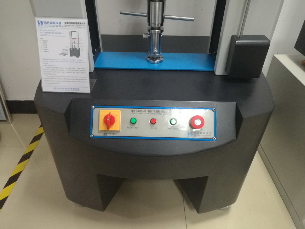 Double Column Laboratory Impact Pull Compression Tensile Tester