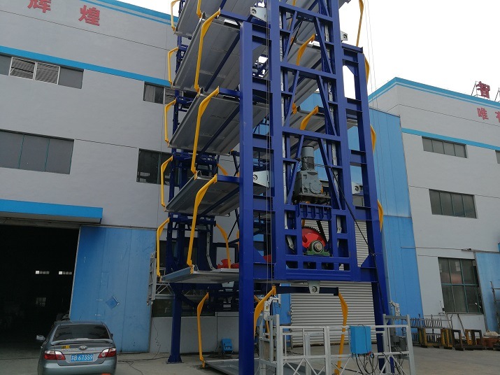 Automated Mechanical Rotary Lifting Multistory Easy Car Parking Garage Equipment