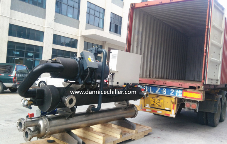 60HP Screw Type Industrial Air Cooled Screw Chiller