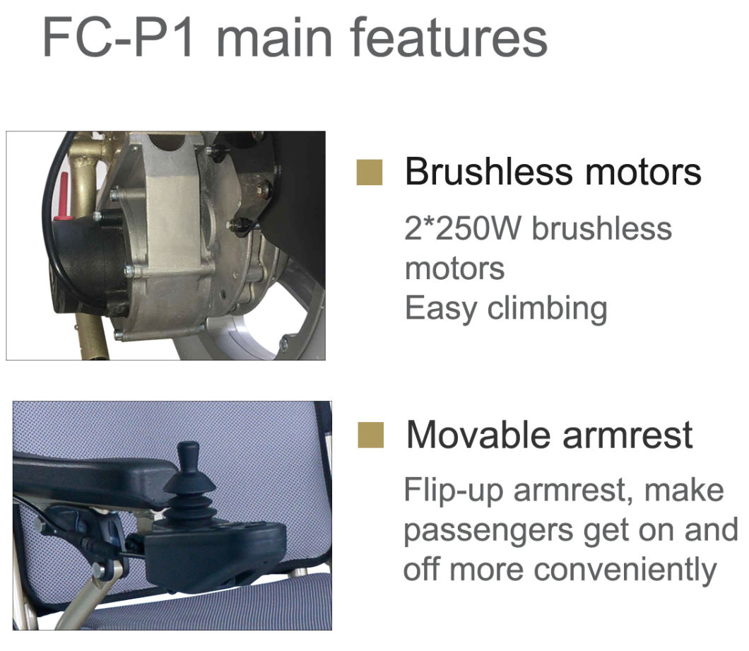 FC-P1 Foldable Electric Power Wheelchair