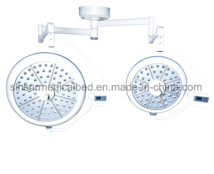 Hospital Equipment Double Head Shadowless Surgical LED Ceiling Operating Light