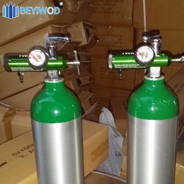 Cga870 Medical Oxygen Regulators Used DOT3al Oxygen Cylinder