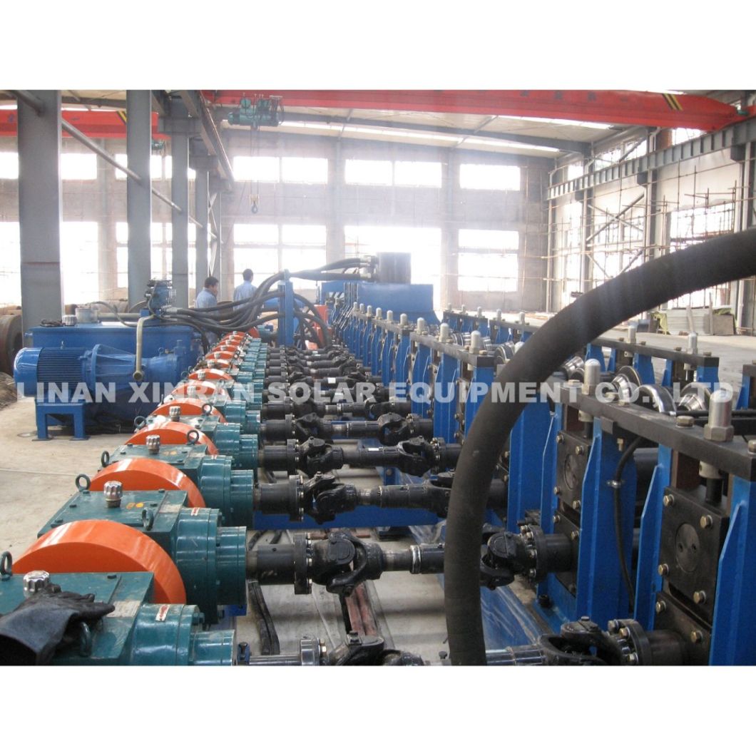 Two Waves Highway Guardrail Cold Roll Forming Machine