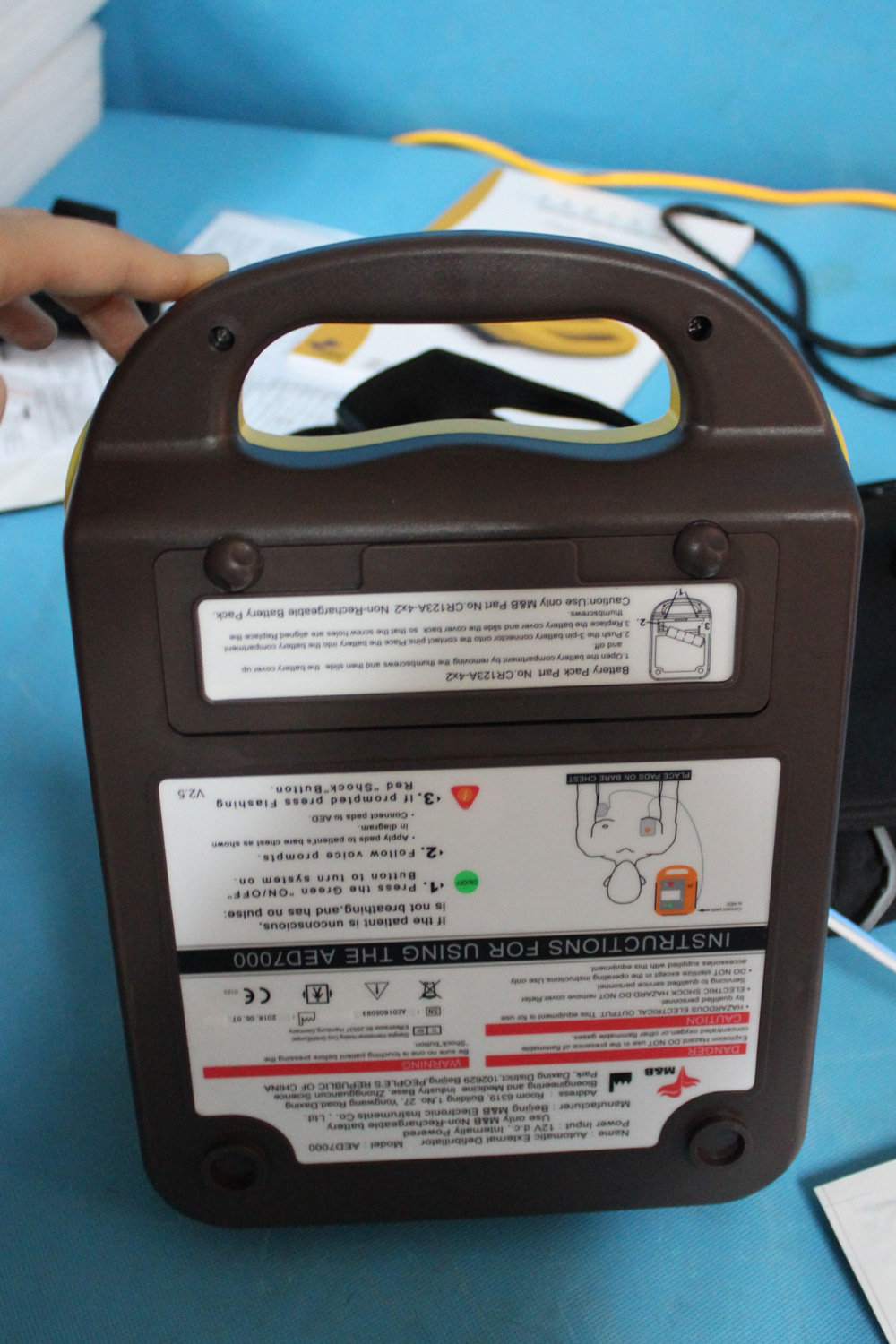 Ce&ISO Approved Multi-Used Portable Automatic External Defibrillator