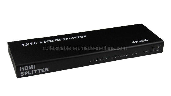 1X16 HDMI Splitter 16 Port, Support Cec, Hdcp, 3D 1080P