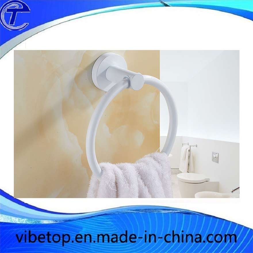 White New Style Creative Towel Ring Towel Rack