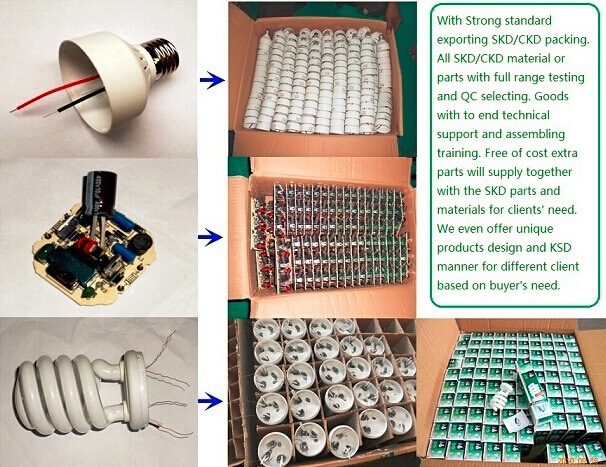 SKD CKD for Energy Saving Lamp/ 4u Lamp 5W-125W