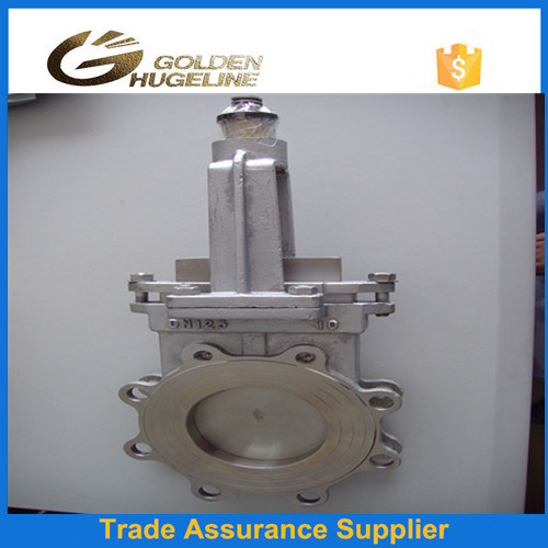Stainless Steel 304/316L Pneumatic Knife Gate Valve