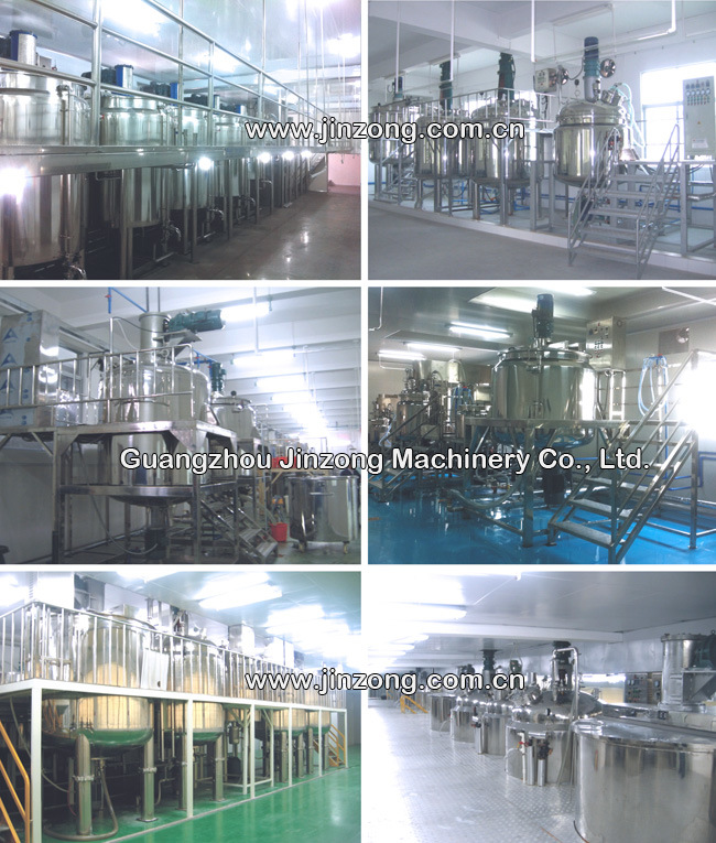 Jinzong Machinery High Quality Shampoo/Liquid Detergent/Liquid Soap/Shower Gel Mixer