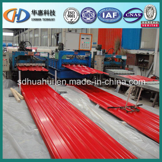 Prepainted Galvanized Corrugated Roofing Steel Sheet Made of Shandong