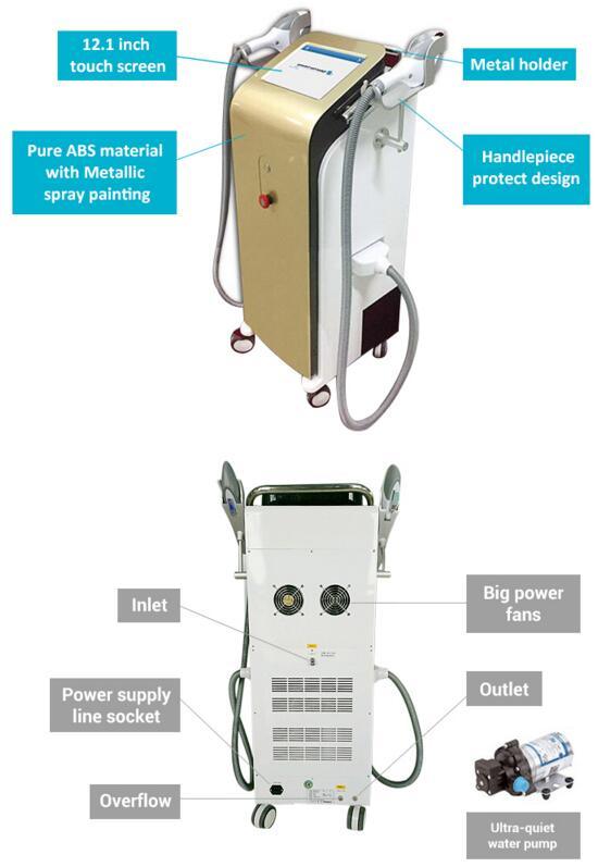 Hair Removal E-LightÂ  Laser RF IPL LaserÂ  Device