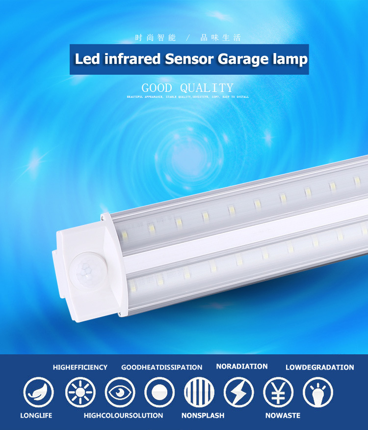 1200mm Office Garage Ce RoHS Sensor Lamp Light LED Tube