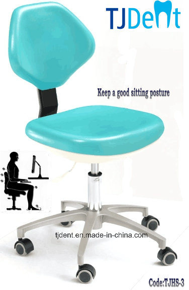 Supply Dental China Wholesale PU Dentist/Doctor Strong Stool (TJHS-3)