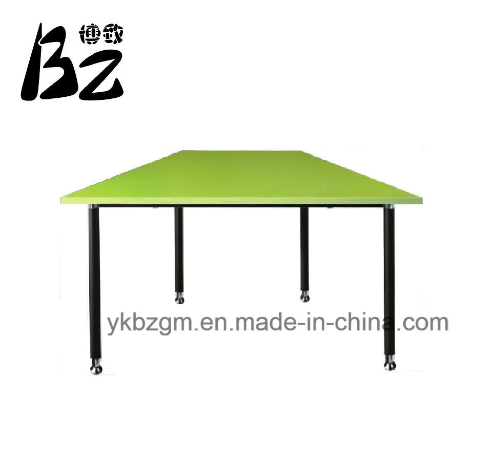 Green Metal Wooden Restaurant Table (BZ-0012)